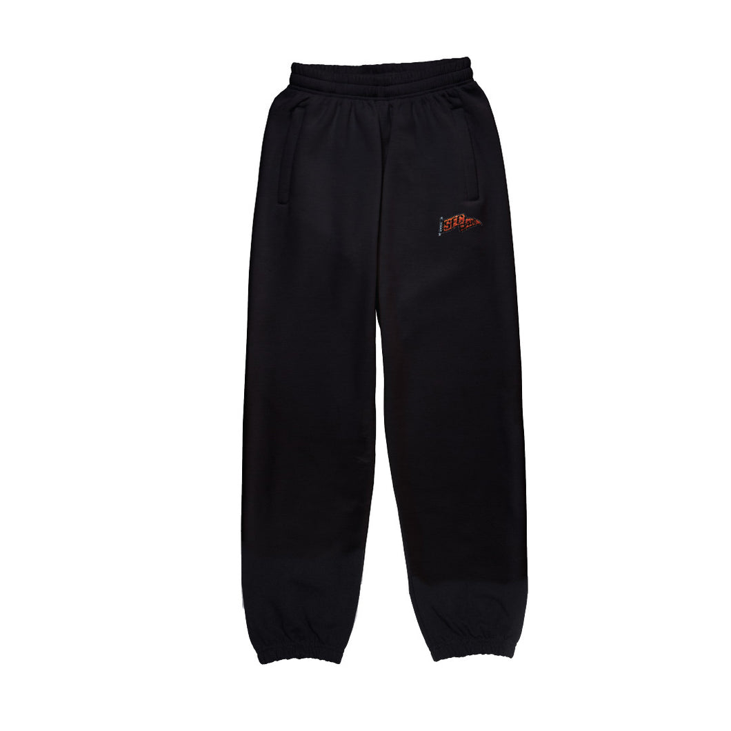 TEAM SFC - SWEATS ELASTIC CUFF - BLACK (fits small)