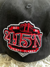 Load image into Gallery viewer, SNAPBACK - SF//SF BLACK WITH RED &amp; WHITE
